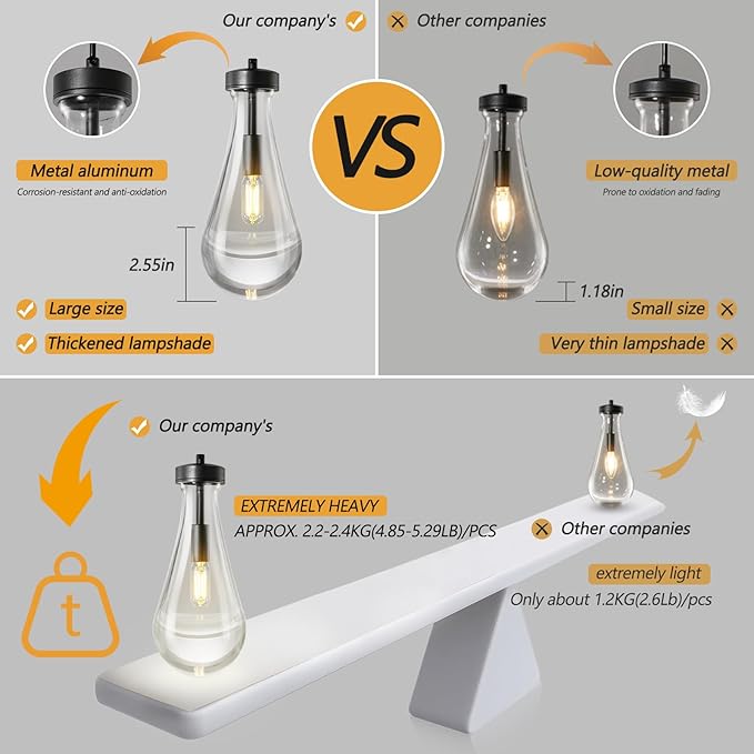 Raindrop Wall Sconces Black Crystal Sconces Wall Decor Modern Brass Lighting Glass Bathroom Sconces Indoor Vanity Light Wall Lamp for Bedroom Living Room Stair(4-Light)