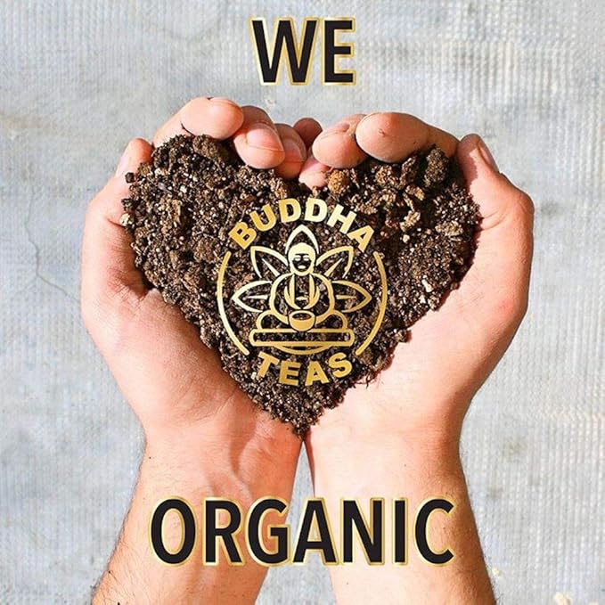 Organic Zen-ergy Blend Tea - Kosher, Contains Caffeine, GMO-Free - 18 Bleach Free Tea Bags
