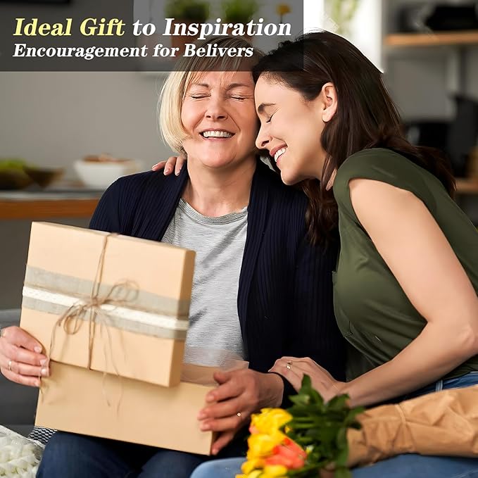 JUBTIC Bible Study Journal– Church Notes Notebook for Note Taking & Reflection, Guided Daily Faith Journal Journaling Kit – Faith Based Religious Gifts & Accessories (Pink)