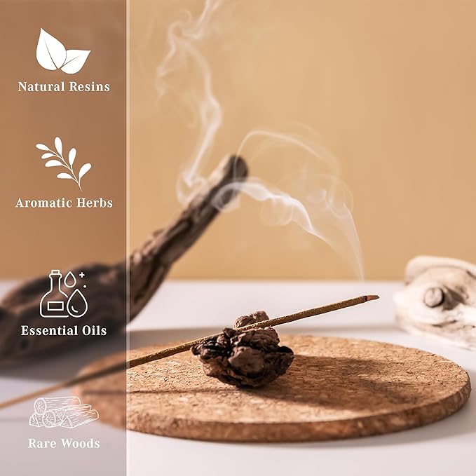 Incense Sticks, Palo Santo Incense, Pack of 100 Stick, Hand Rolled Aromatic Masala Made with Natural Ingredients, 45-60 Minute Burn Time, Best for Home Fragrance, Meditation, Yoga, Spiritual Healing
