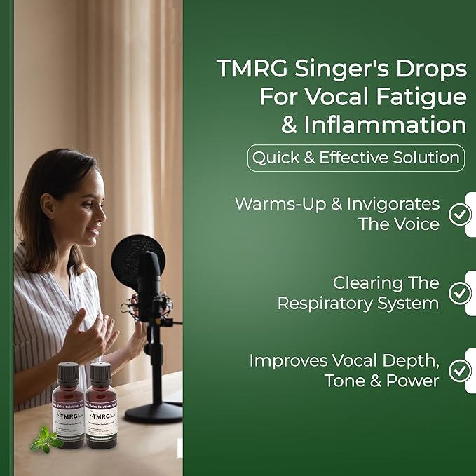 Singer’s Concentrated Vocal Remedy (#77)-Herbal Solution for Vocal Rehabilitation|Reduces Vocal Pain & Vocal Folds Swelling-Improves Vocal Depth, Tone and Power|Warms-up and Invigorates the Voice