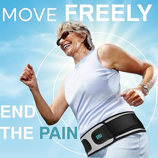Sacroiliac SI Belt, Patented SI Joint Belt for Women and Men. Adjustable Hip and Lower Back Support Brace, Sciatica Pain Relief Hip Brace. (XL-XXL)