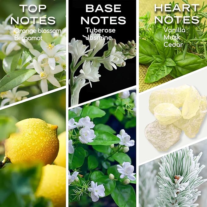 My Way Essential Oil, Diffuser Oil, Home Luxury & Scents for Diffuser, Christmas Gift 30ML Pure Diffuser Oil with Lemon, Tuberose and Vanilla for Aromatherapy