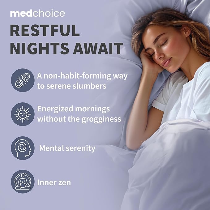 12-in-1 Sleep Support Capsules - Melatonin-Free, Non-Habit Forming Sleep Supplement with a Balanced Blend of Magnesium, Ashwagandha, L-Tryptophan, Valerian Root, GABA, 5-HTP (90 Capsules, Pack of 2)