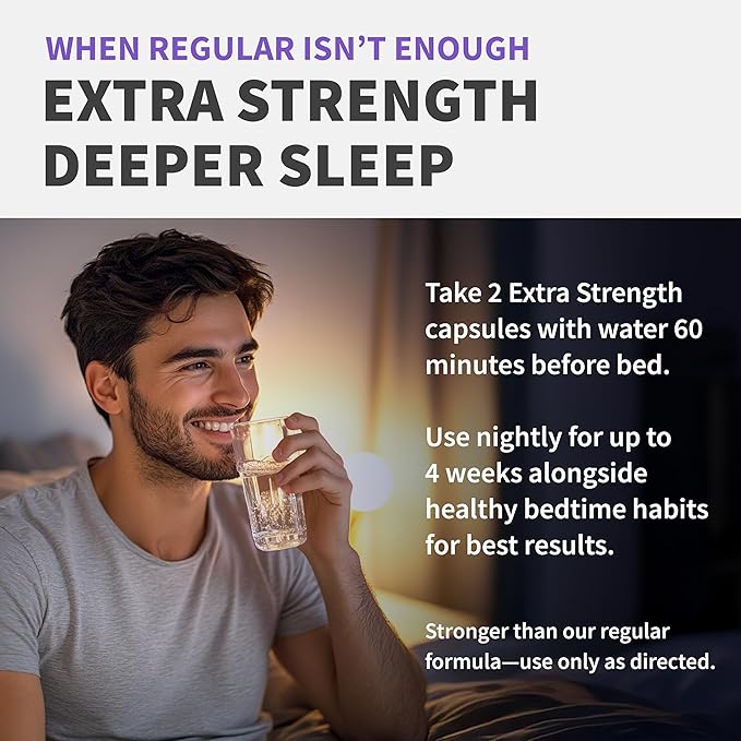 12-in-1 Melatonin Sleep Capsules - 10mg Melatonin Extra Strength with Magnesium and Balanced Blend of Ashwagandha, GABA, Chamomile Extract, L-Theanine & Valerian Root 10:1 Extract (90ct, Pack of 2)