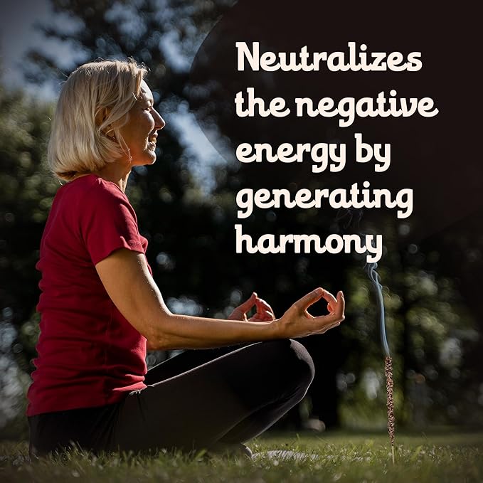 9 pcs Wildly Harvested - White Olibanum/Frankincense Incense Sticks, 7" Long - Thick Aromatic Incense Sticks (45-55 min Burning Time) to Neutralize Negative Energies & Harmonizing Space