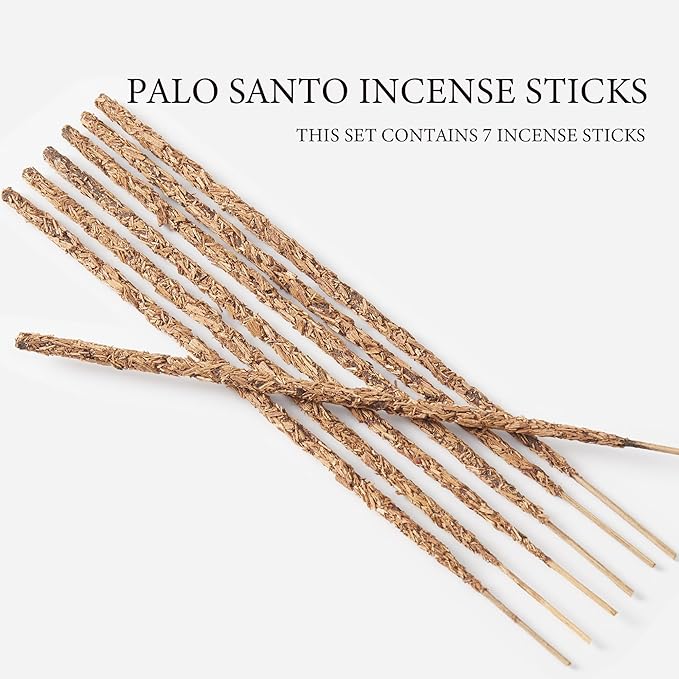 Palo Santo Incense Sticks – Handmade Natural Incense Sticks for Meditation, Spiritual Use and Stress Relief Gifts, Air Purification
