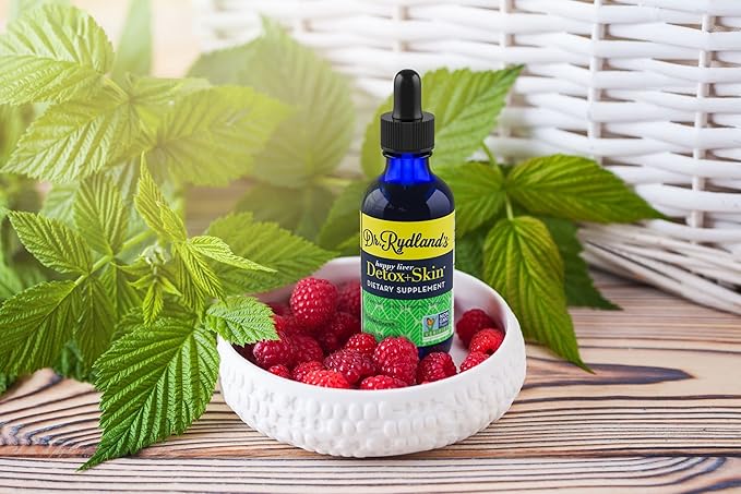 Dr. Rydland's Herbal Supplement | Created by KidsWellness | Safe and Effective for Infants to Adults| Detox & Skin | Relieves Eczema, Rosacea, Acne and Viral Skin Rashes | 2 Ounce Bottle