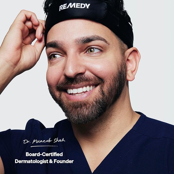 Remedy for Pore Size – Large Pore Minimizer with Retinol, BHA Salicylic Acid, Niacinamide – for Uneven Texture, Pimples, Blackheads, Whiteheads, Sebaceous Filaments – by Dermatologist Dr. Shah