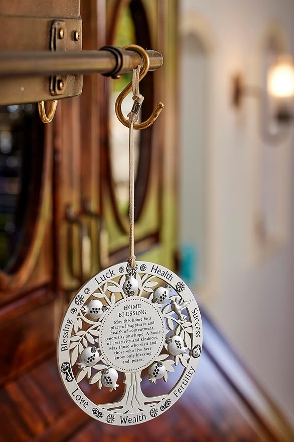 Metal Tree of Blessings 5.1"- English Home Blessing
