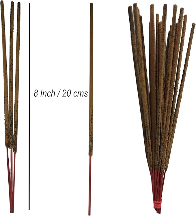 Raajsee Rose Incense Sticks 15 Sticks x 5 Pack -100% Pure Organic Natural Insense-Sticks - Hand Rolled Free from Chemicals - incent Perfect for Church Aromatherapy, Stress Relief, Meditation