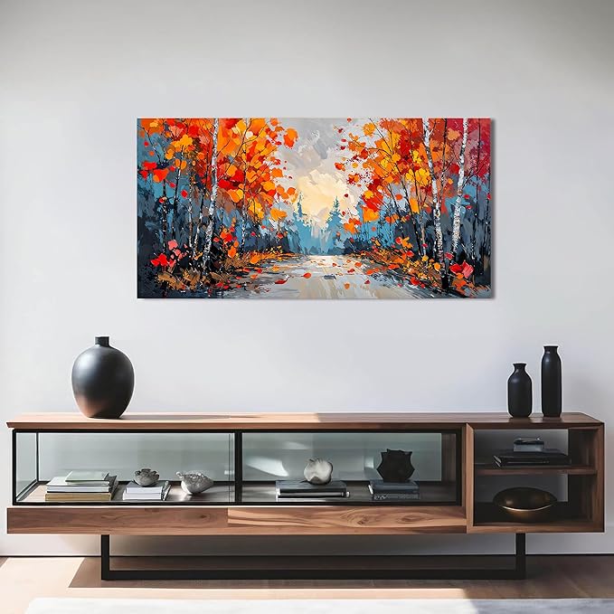 Canvas Wall Art Decor Wall Art Pictures for Living Room Canvas Art Wall Decor Vintage Nature Wall Art Prints Mountain Botanical Wall Art Decorations Artwork for Walls Bedroom Office Decor 20" X 40"