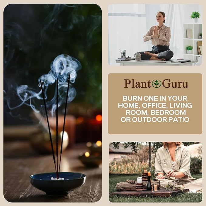 Apple Fantasy Exotic Incense Sticks 11 Inch - Bulk 1 Bundle 45 to 50 Sticks - Natural 11" Long Lasting Aroma That Burns for 45 to 60 Minutes.