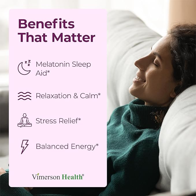 Melatonin Sleep Aid with L Theanine & Valerian Root – Turmeric Supplement – Turmeric Curcumin with Ginger & Black Pepper – L-Theanine & Melatonin 3mg for Sleep, Calm and Stress Relief – 60 Capsules