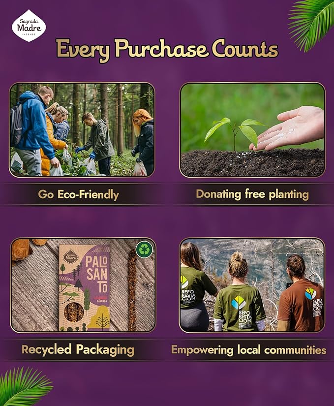 22- Piece Palo Santo Incense Sticks Bundle – Sandalwood (9”), Lavender (6.7”), & Ritual Self-Love (9”), Organic, Non-Toxic & Eco-Friendly, Wild-Harvested & Aromatic, 50-60 Min Burn Time