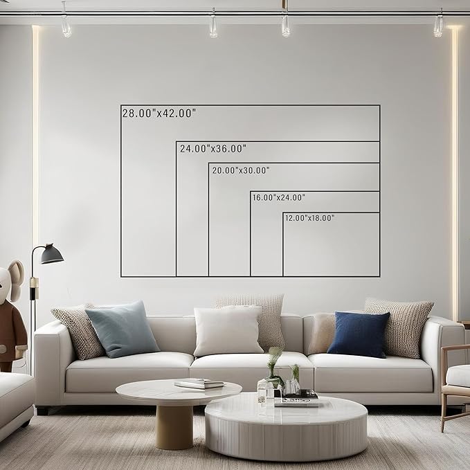 White Lotus Canvas Wall Art - Zen Wall Decor Flower on Water Picture Relax Meditation Zen Art for Living Room Bedroom Bathroom Home Decor Framed(20.00x30.00 inch)