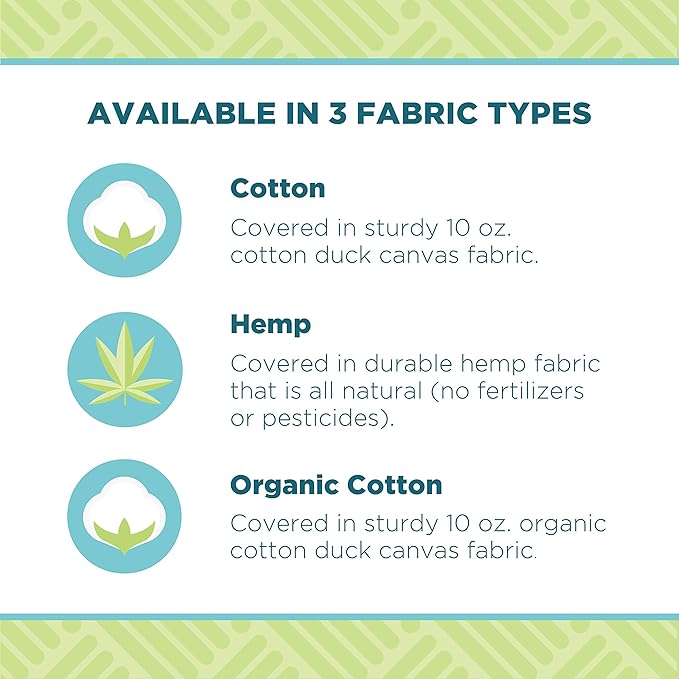 Bean Products Hemp Zafu Meditation Cushion for Sitting on Floor, Hemp Yoga Pillow, Zafu Meditation Pillow, Zen Seiza Kneeling Prayer Pad Support - Made in USA - Oval Natural