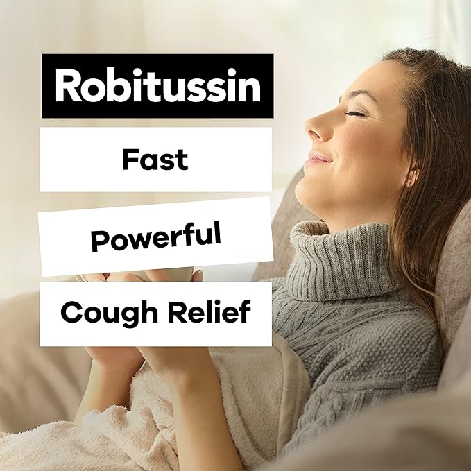 Robitussin Maximum Strength Honey Cough Plus Chest Congestion DM, Cough Medicine for Cough and Chest Congestion Relief Made with Real Honey for Flavor - 8 Fl Oz x 2