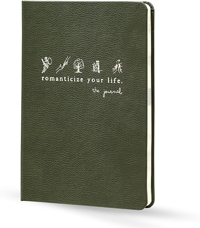 The Journal To Romanticize Your Life: Guided Mindfullness Original Daily Gratitude Journal Reflection Manifestation Journal for Mindfullness, (+200 Tips, Authenticity, Minimalism, Men&Women)